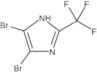 4,5-Dibromo-2-(trifluoromethyl)-1H-imidazole