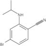 4-Bromo-2-[(1-methylethyl)amino]benzonitrile