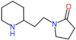 1-(2-piperidin-2-ylethyl)pyrrolidin-2-one