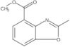 4-Benzoxazolecarboxylic acid, 2-methyl-, methyl ester