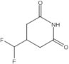 2,6-Piperidinedione, 4-(difluoromethyl)-