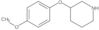 3-(4-Methoxyphenoxy)piperidine