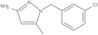 1-[(3-Chlorophenyl)methyl]-5-methyl-1H-pyrazol-3-amine
