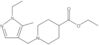Ethyl 1-[(1-ethyl-5-methyl-1H-pyrazol-4-yl)methyl]-4-piperidinecarboxylate