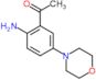 1-[2-amino-5-(morpholin-4-yl)phenyl]ethanone