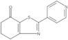 5,6-Dihydro-2-(4-pyridinyl)-7(4H)-benzothiazolone