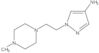 1-[2-(4-Methyl-1-piperazinyl)ethyl]-1H-pyrazol-4-amine