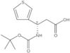 (βS)-β-[[(1,1-Dimethylethoxy)carbonyl]amino]-3-thiophenepropanoic acid