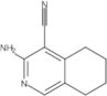3-Amino-5,6,7,8-tetrahydro-4-isoquinolinecarbonitrile