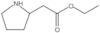 2-Pyrrolidineacetic acid, ethyl ester