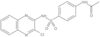 N-[4-[[(3-Chloro-2-quinoxalinyl)amino]sulfonyl]phenyl]acetamide