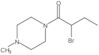 2-Bromo-1-(4-methyl-1-piperazinyl)-1-butanone