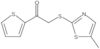 2-[(5-Methyl-2-thiazolyl)thio]-1-(2-thienyl)ethanone