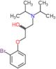 1-[bis(1-methylethyl)amino]-3-(2-bromophenoxy)propan-2-ol