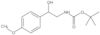 Carbamic acid, [2-hydroxy-2-(4-methoxyphenyl)ethyl]-, 1,1-dimethylethyl ester