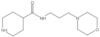 N-[3-(4-Morpholinyl)propyl]-4-piperidinecarboxamide