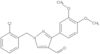 1-[(2-Chlorophenyl)methyl]-3-(3,4-dimethoxyphenyl)-1H-pyrazole-4-carboxaldehyde