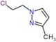 1-(2-chloroethyl)-3-methyl-1H-pyrazole