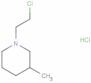 Piperidine, 1-(2-chloroethyl)-3-methyl-, hydrochloride (1:1)