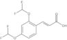 3-[2,4-Bis(difluoromethoxy)phenyl]-2-propenoic acid