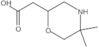 5,5-Dimethyl-2-morpholineacetic acid