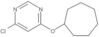 4-Chloro-6-(cycloheptyloxy)pyrimidine