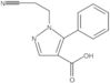 1-(2-Cyanoethyl)-5-phenyl-1H-pyrazole-4-carboxylic acid