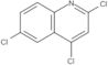 2,4,6-Trichloroquinoléine