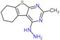 4-hydrazinyl-2-methyl-5,6,7,8-tetrahydro[1]benzothieno[2,3-d]pyrimidine