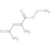 2-Pentenoic acid, 2-methyl-4-oxo-, ethyl ester, (2E)-
