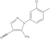 5-Amino-1-(3-chloro-4-methylphenyl)-1H-pyrazole-4-carbonitrile