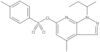 1H-Pyrazolo[3,4-b]pyridin-6-ol, 4-methyl-1-(1-methylpropyl)-, 6-(4-methylbenzenesulfonate)