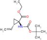 Ethyl (1R,2S)-1-[[(1,1-dimethylethoxy)carbonyl]amino]-2-ethenylcyclopropanecarboxylate