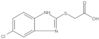 2-[(6-Chloro-1H-benzimidazol-2-yl)thio]acetic acid