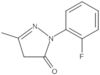 2-(2-Fluorophenyl)-2,4-dihydro-5-methyl-3H-pyrazol-3-one