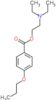 2-(diethylamino)ethyl 4-propoxybenzoate