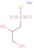 1-Propanesulfonic acid, 2,3-dihydroxy-, sodium salt (1:1)