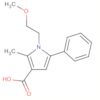 1H-Pyrrole-3-carboxylic acid, 1-(2-methoxyethyl)-2-methyl-5-phenyl-