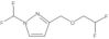 1H-Pyrazole, 3-[(2,2-difluoroethoxy)methyl]-1-(difluoromethyl)-