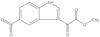Methyl 5-nitro-α-oxo-1H-indole-3-acetate