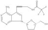 N-[3-[4-Amino-7-[(2R,5S)-tetrahydro-5-(hydroxymethyl)-2-furanyl]-7H-pyrrolo[2,3-d]pyrimidin-5-yl]-2-propyn-1-yl]-2,2,2-trifluoroacetamide
