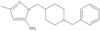 3-Methyl-1-[[1-(phenylmethyl)-4-piperidinyl]methyl]-1H-pyrazol-5-amine