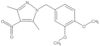 1-[(3,4-Dimethoxyphenyl)methyl]-3,5-dimethyl-4-nitro-1H-pyrazole