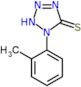 1-(2-methylphenyl)-1,2-dihydro-5H-tetrazole-5-thione