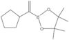 2-(1-Cyclopentylethenyl)-4,4,5,5-tetramethyl-1,3,2-dioxaborolane