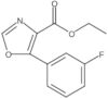 Ethyl 5-(3-fluorophenyl)-4-oxazolecarboxylate