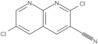 2,6-Dichloro-1,8-naphthyridine-3-carbonitrile