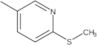 5-Methyl-2-(methylthio)pyridine