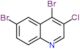 4,6-dibromo-3-chloroquinoline