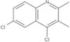 4,6-Dichloro-2,3-dimethylquinoline